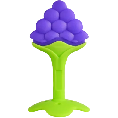 Grape Baby Silicone Hand Teether/Pacifiers CN -1Pc - Rokomari product